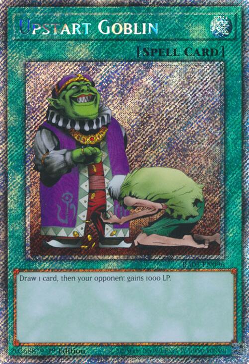 Upstart Goblin (Platinum Secret Rare) [RA03-EN096] Platinum Secret Rare