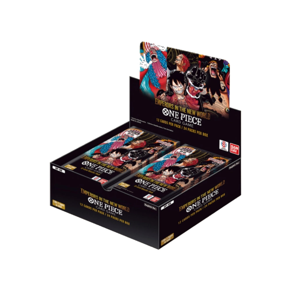 One Piece Card Game OP-09 (English Version) Emperors in the New World - Sealed Booster Box (24 Packs)