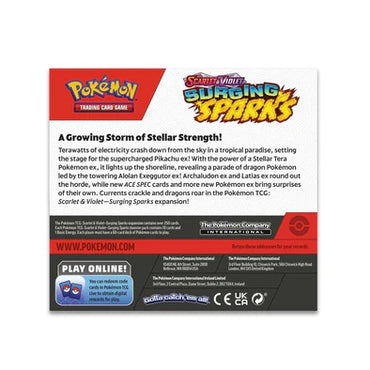 Pokémon: Scarlet & Violet 8 Surging Sparks: Booster Box