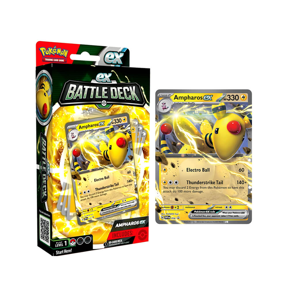 AMPHAROS EX BATTLE DECK