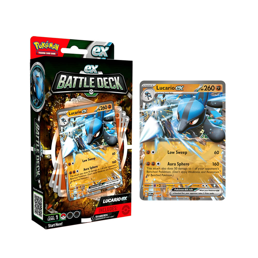 LUCARIO EX BATTLE DECK