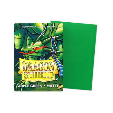 Dragonshield Apple Green - Matte Sleeves - Japanese Size