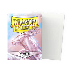 Dragonshield White - Matte Sleeves - Standard Size