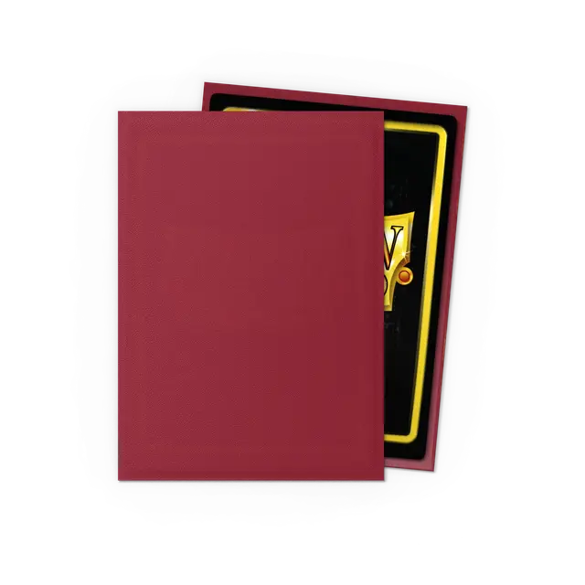 Blood Red - Matte Sleeves - Standard Size