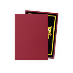 Blood Red - Matte Sleeves - Standard Size